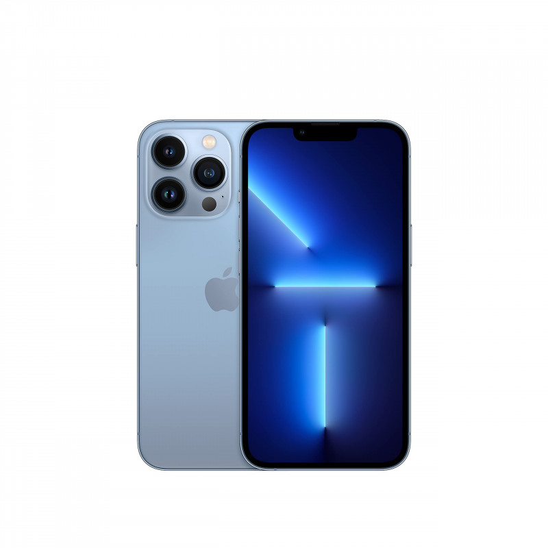 Graded iPhone 13 Pro 128GB in silver, for sale at Riz Electrics Macclesfield